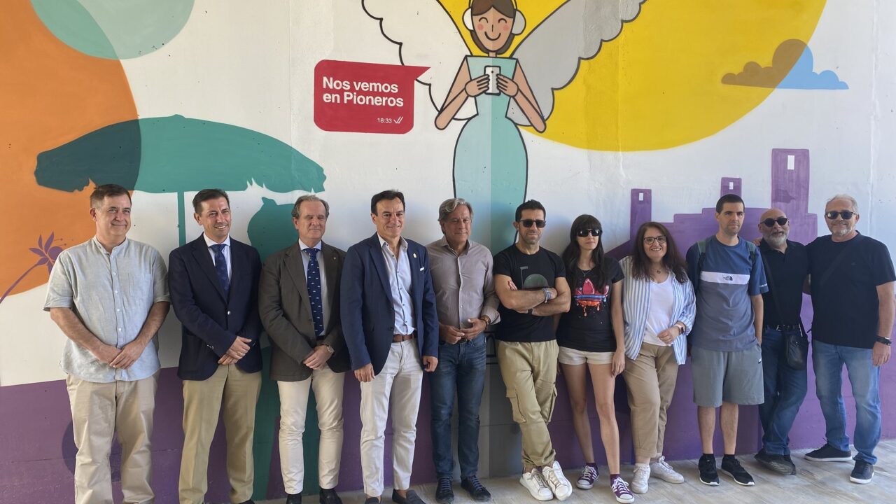 Inauguración de los Murales de la Rambla del Deporte