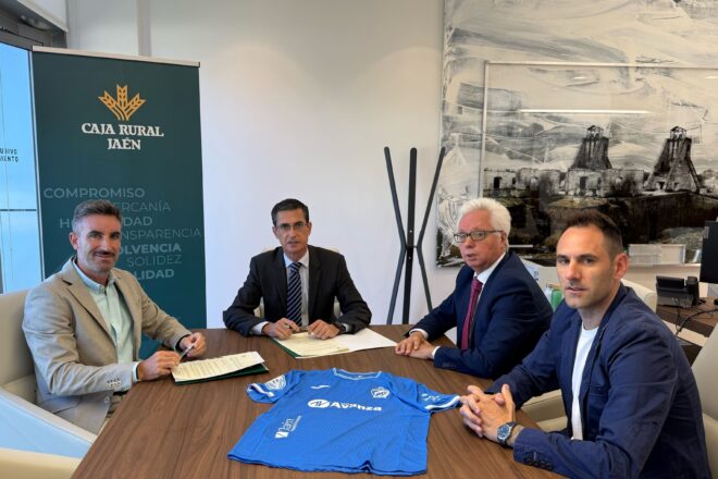C.D. Avanza Jaén y Caja Rural de Jaén sellan un acuerdo de colaboración para una temporada histórica 2025/2026
