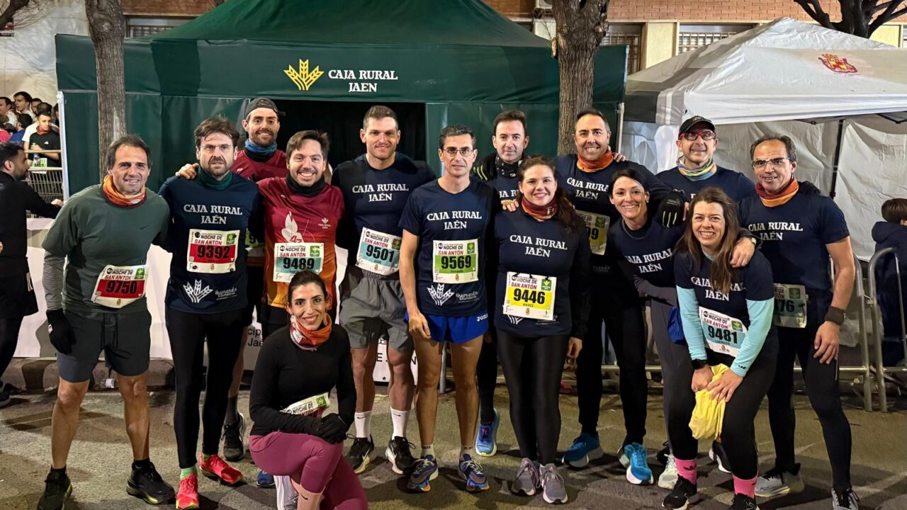 Caja Rural de Jaén, comprometida con Jaén y sus tradiciones: 43 Carrera Internacional Urbana «Noche de San Antón»