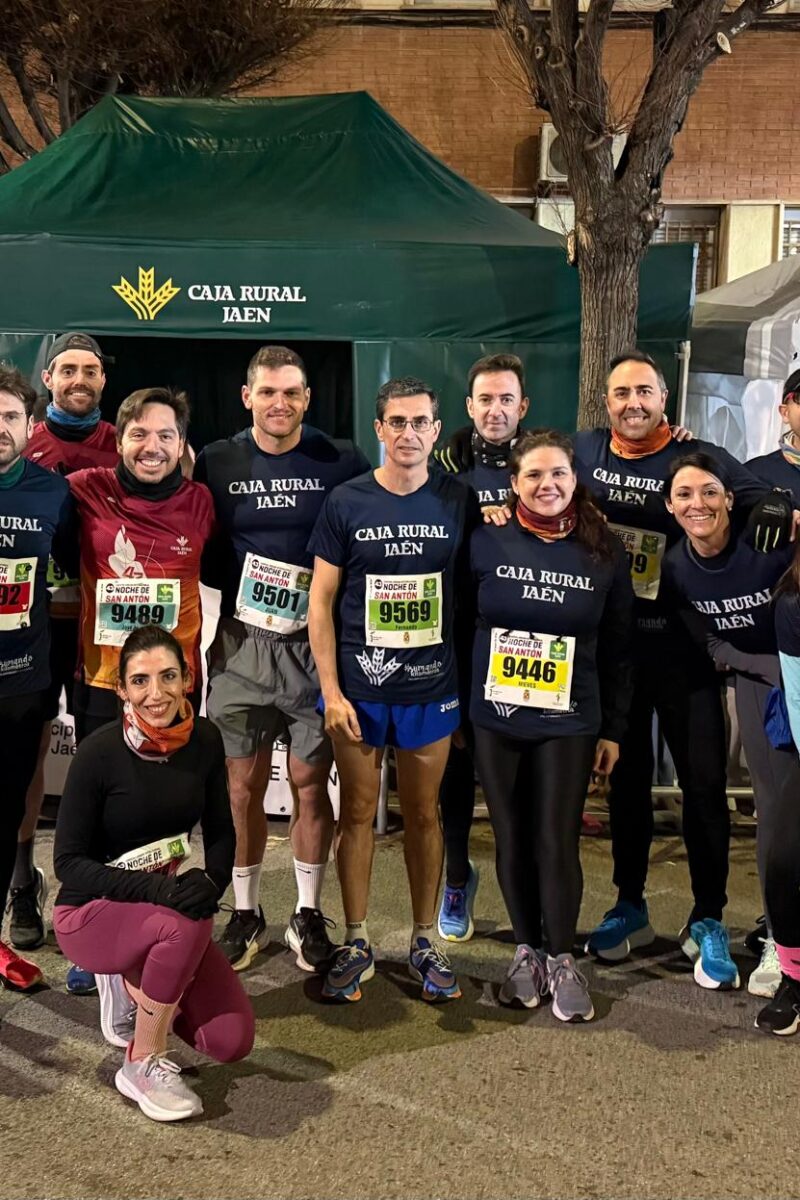 Caja Rural de Jaén, comprometida con Jaén y sus tradiciones: 43 Carrera Internacional Urbana «Noche de San Antón»
